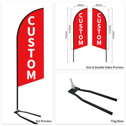 Trucks Dealership Promotion Feather Flag