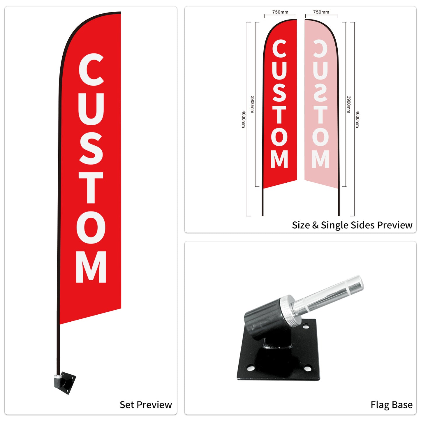 Trucks Dealership Promotion Feather Flag