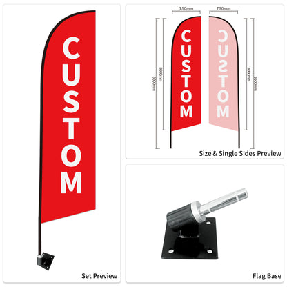 Trucks Dealership Promotion Feather Flag