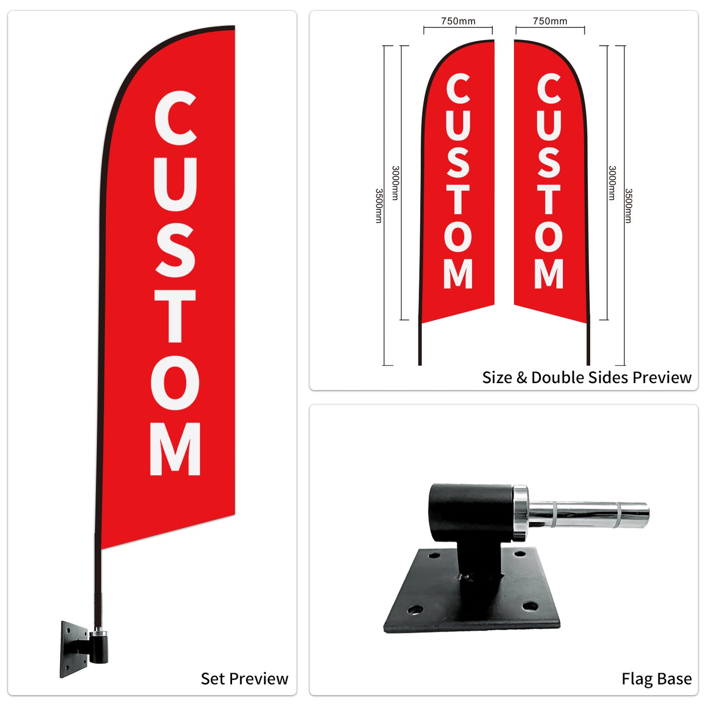 Trucks Dealership Promotion Feather Flag