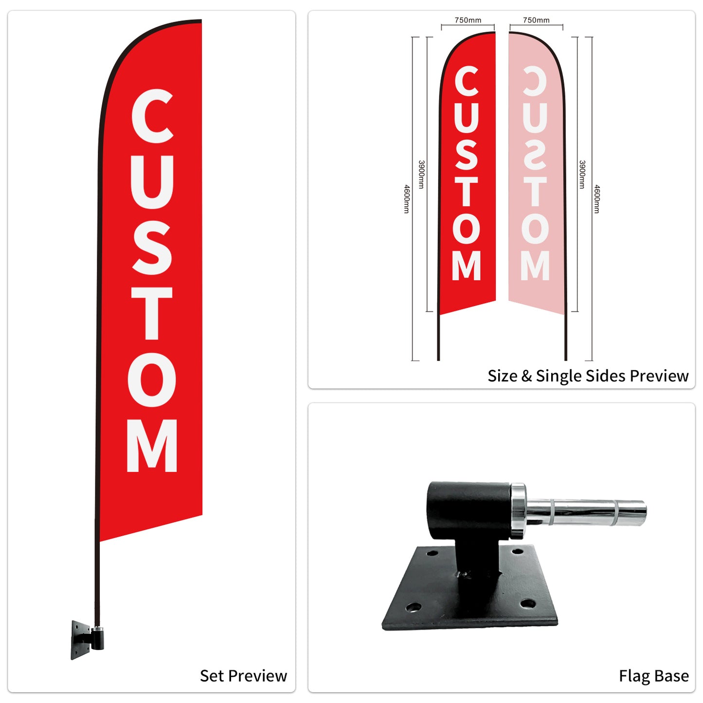 Trucks Dealership Promotion Feather Flag