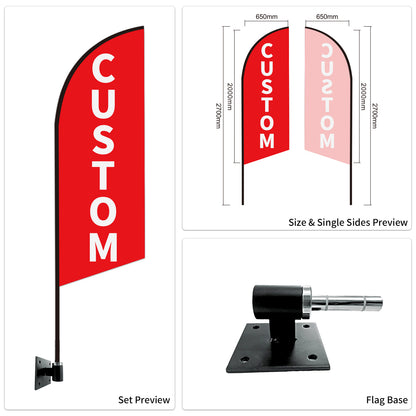 Trucks Dealership Promotion Feather Flag