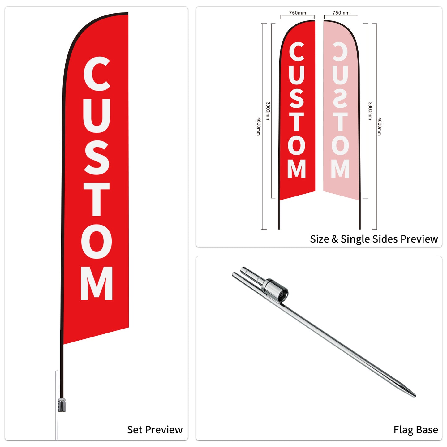 Trucks Dealership Promotion Feather Flag