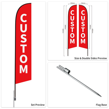 Trucks Dealership Promotion Feather Flag