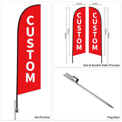 Trucks Dealership Promotion Feather Flag