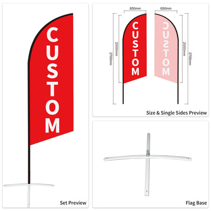 Trucks Dealership Promotion Feather Flag