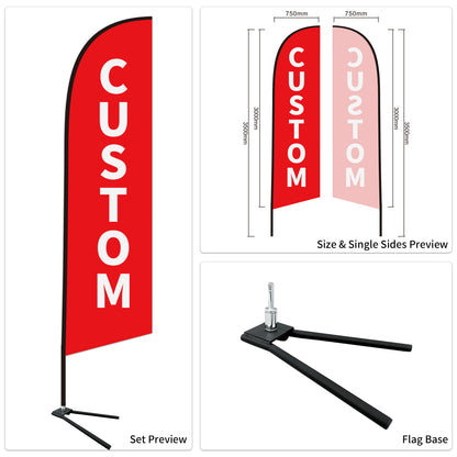 Trucks Dealership Promotion Feather Flag