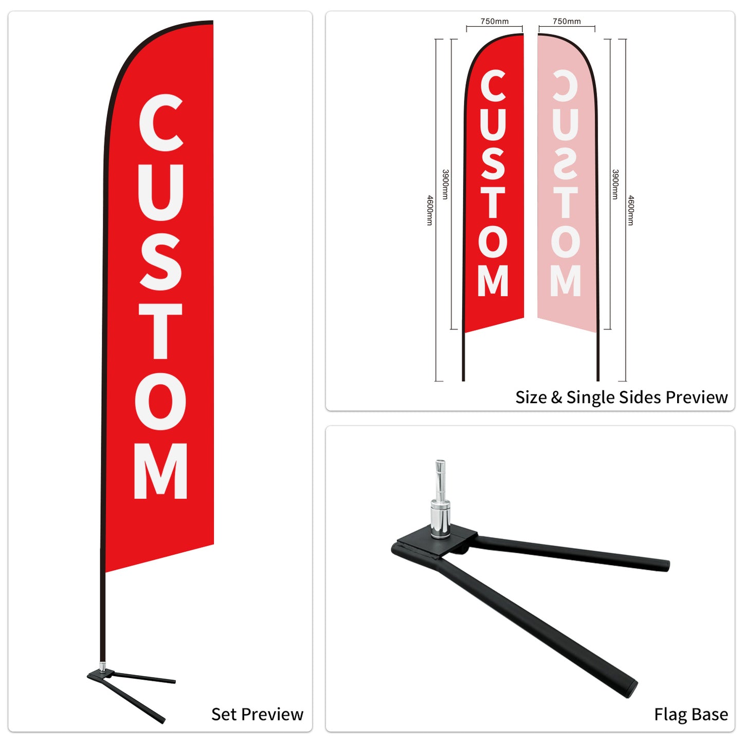 Trucks Dealership Promotion Feather Flag