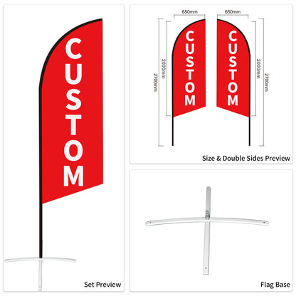 Trucks Dealership Promotion Feather Flag