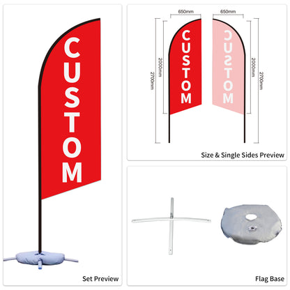 Trucks Dealership Promotion Feather Flag