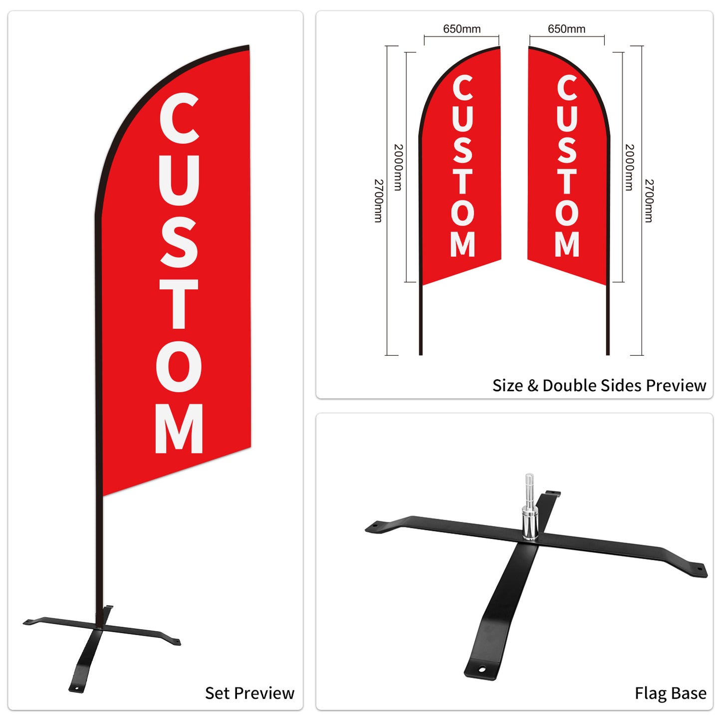 Trucks Dealership Promotion Feather Flag