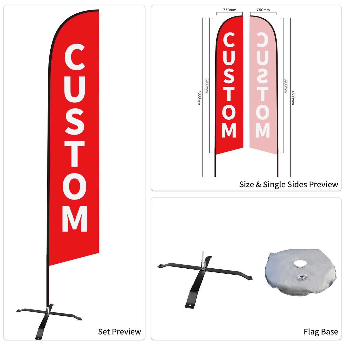 Trucks Dealership Promotion Feather Flag