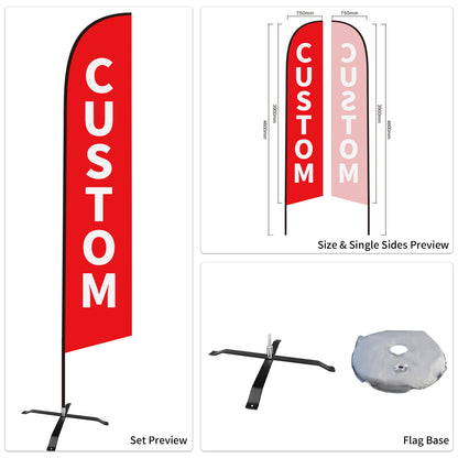 Trucks Dealership Promotion Feather Flag