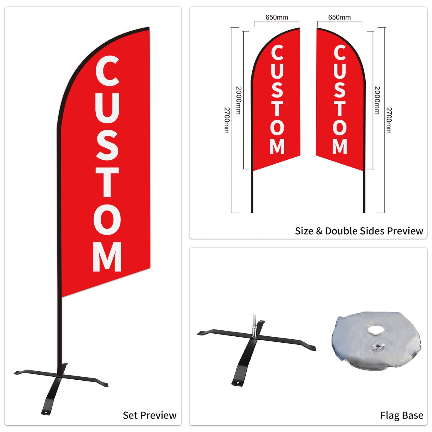 Trucks Dealership Promotion Feather Flag