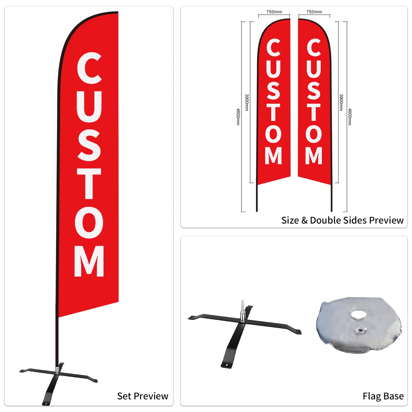 Trucks Dealership Promotion Feather Flag