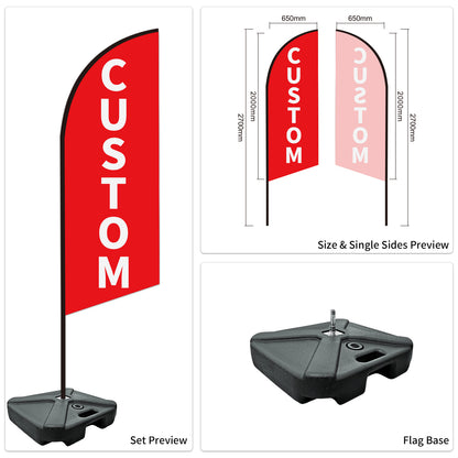 Trucks Dealership Promotion Feather Flag