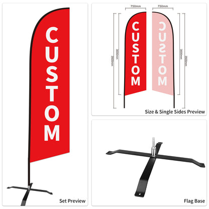 Trucks Dealership Promotion Feather Flag