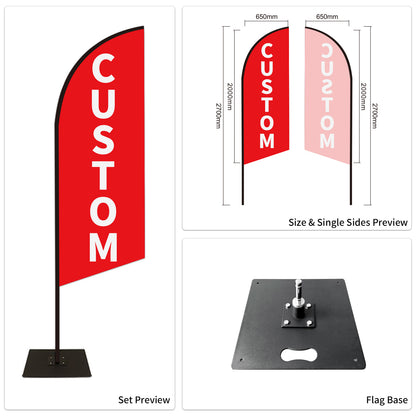 Trucks Dealership Promotion Feather Flag