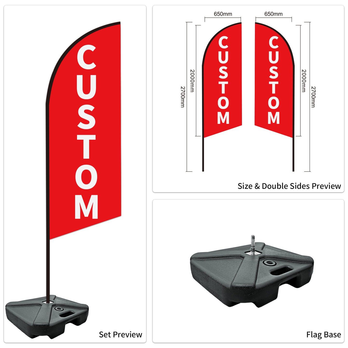 Trucks Dealership Promotion Feather Flag