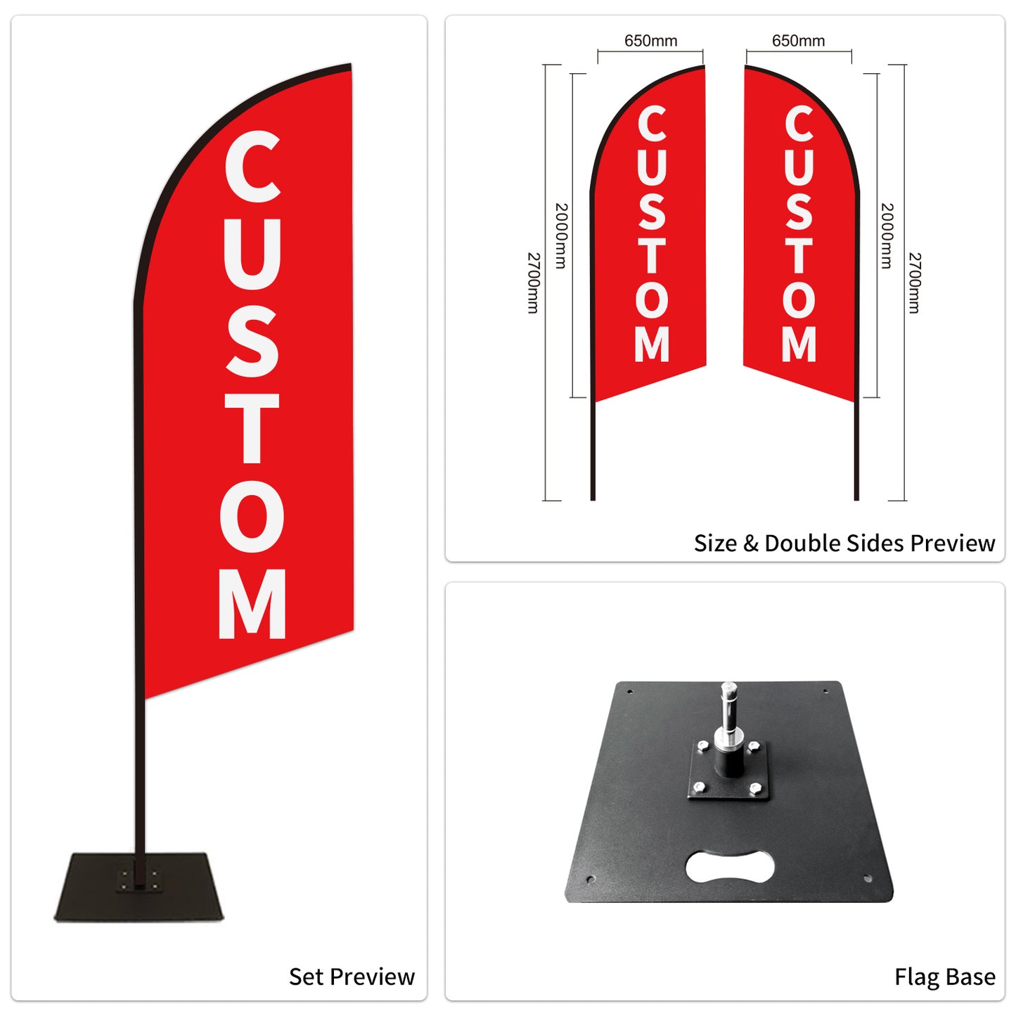 Trucks Dealership Promotion Feather Flag