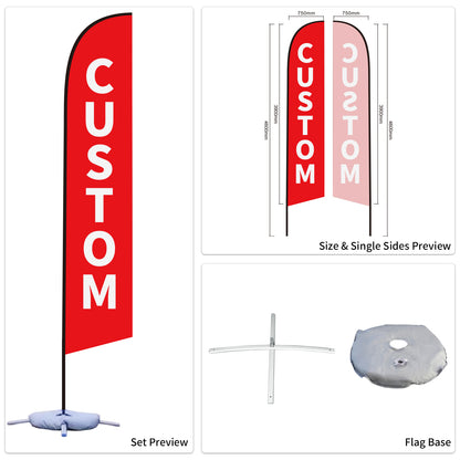 Trucks Dealership Promotion Feather Flag