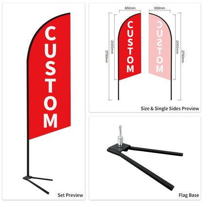 Trucks Dealership Promotion Feather Flag