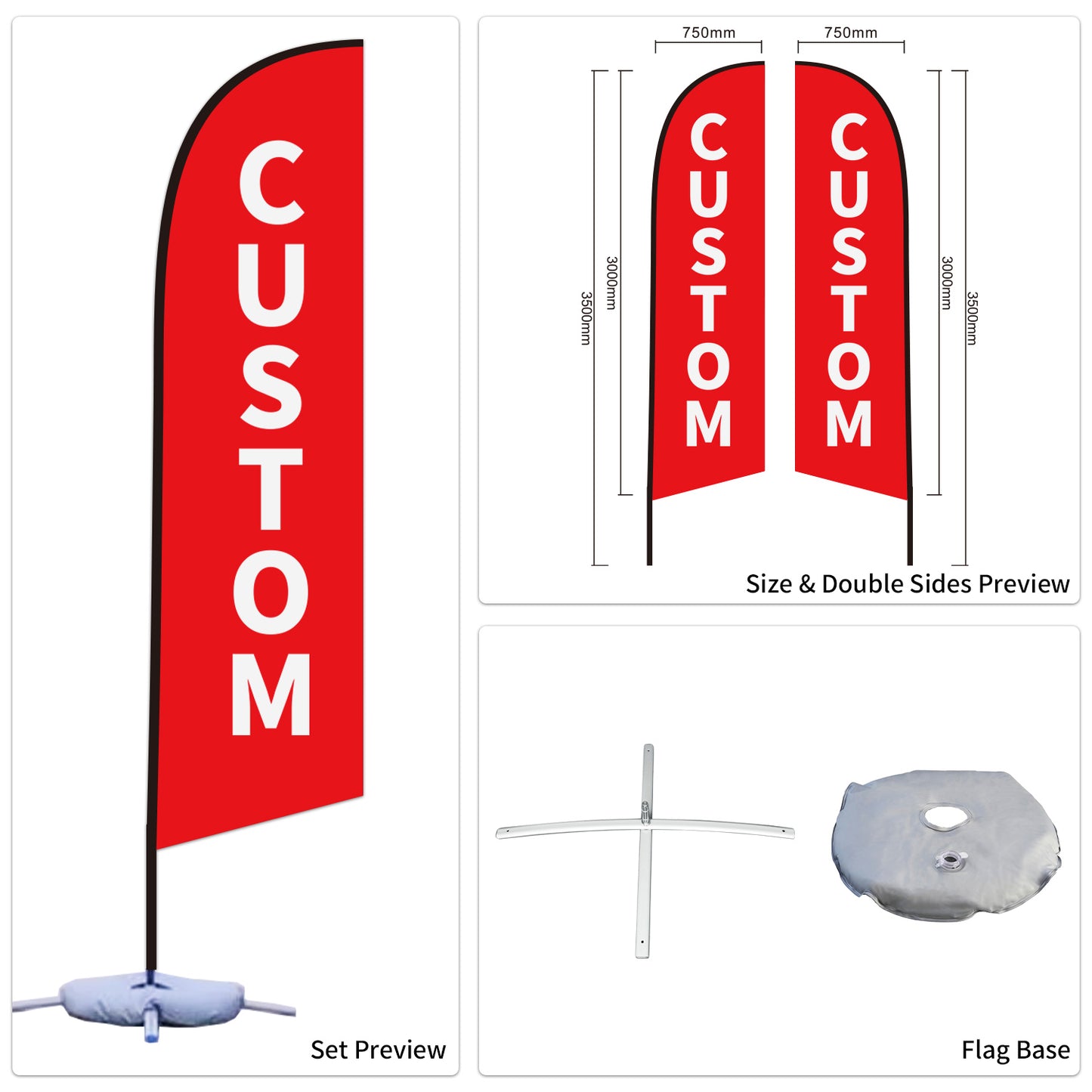 Trucks Dealership Promotion Feather Flag