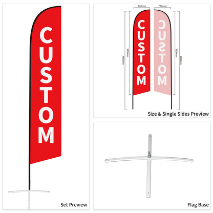 Trucks Dealership Promotion Feather Flag