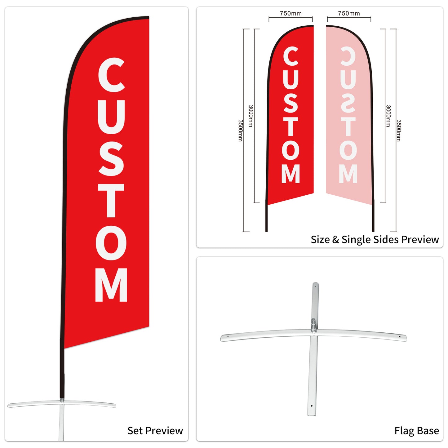 Trucks Dealership Promotion Feather Flag