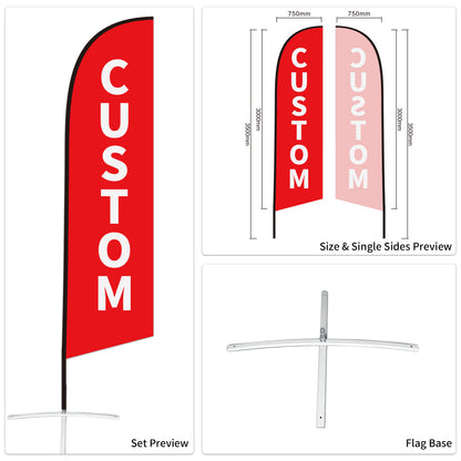 Trucks Dealership Promotion Feather Flag