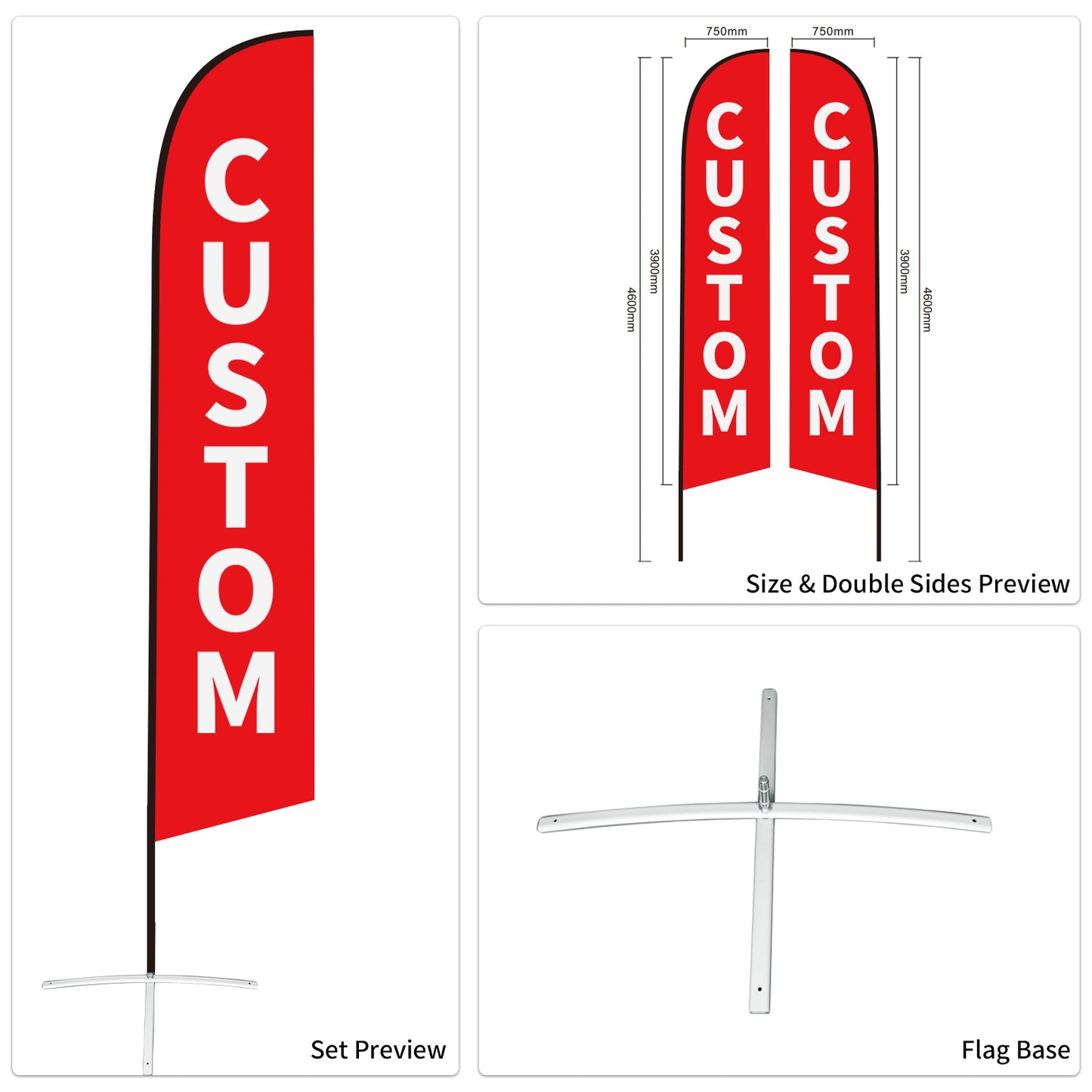 Trucks Dealership Promotion Feather Flag