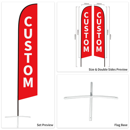 Trucks Dealership Promotion Feather Flag