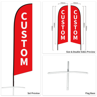 Trucks Dealership Promotion Feather Flag