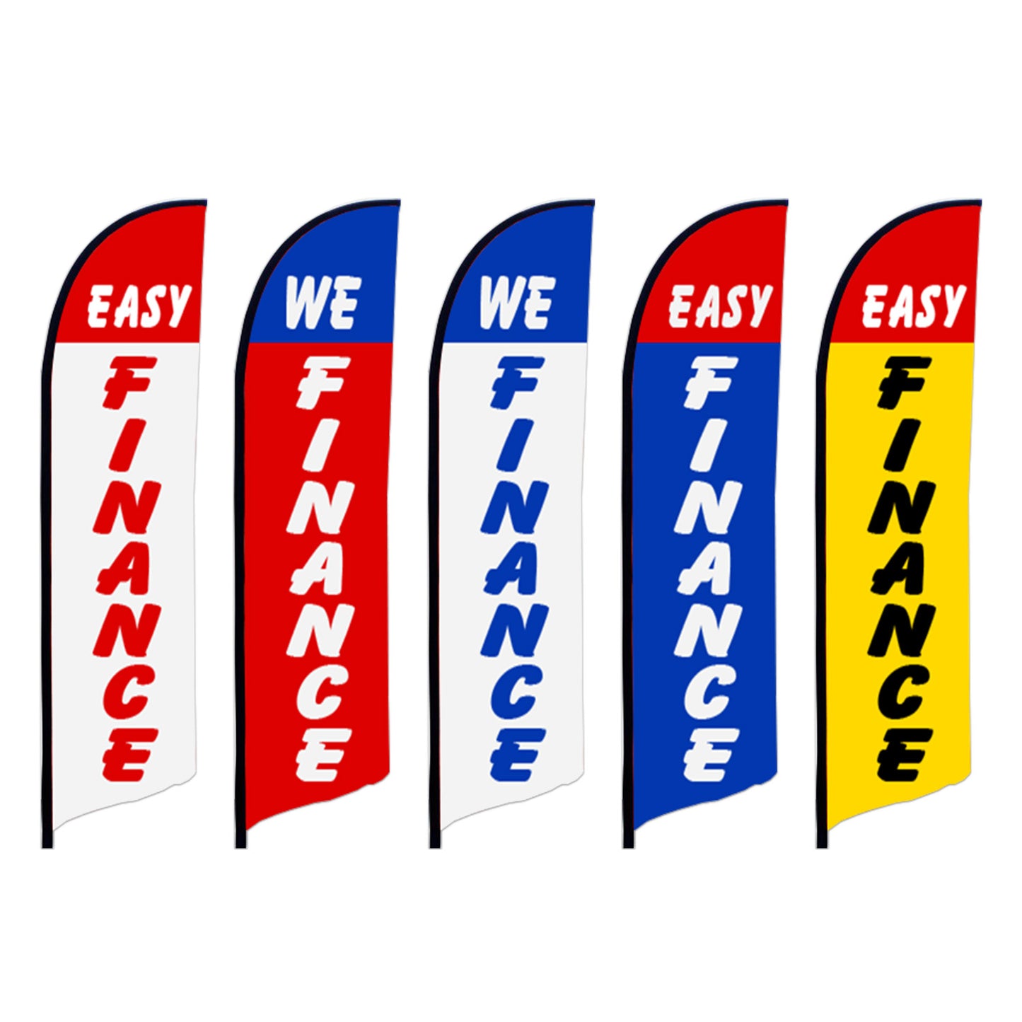 Finance Promotional Feather Flags