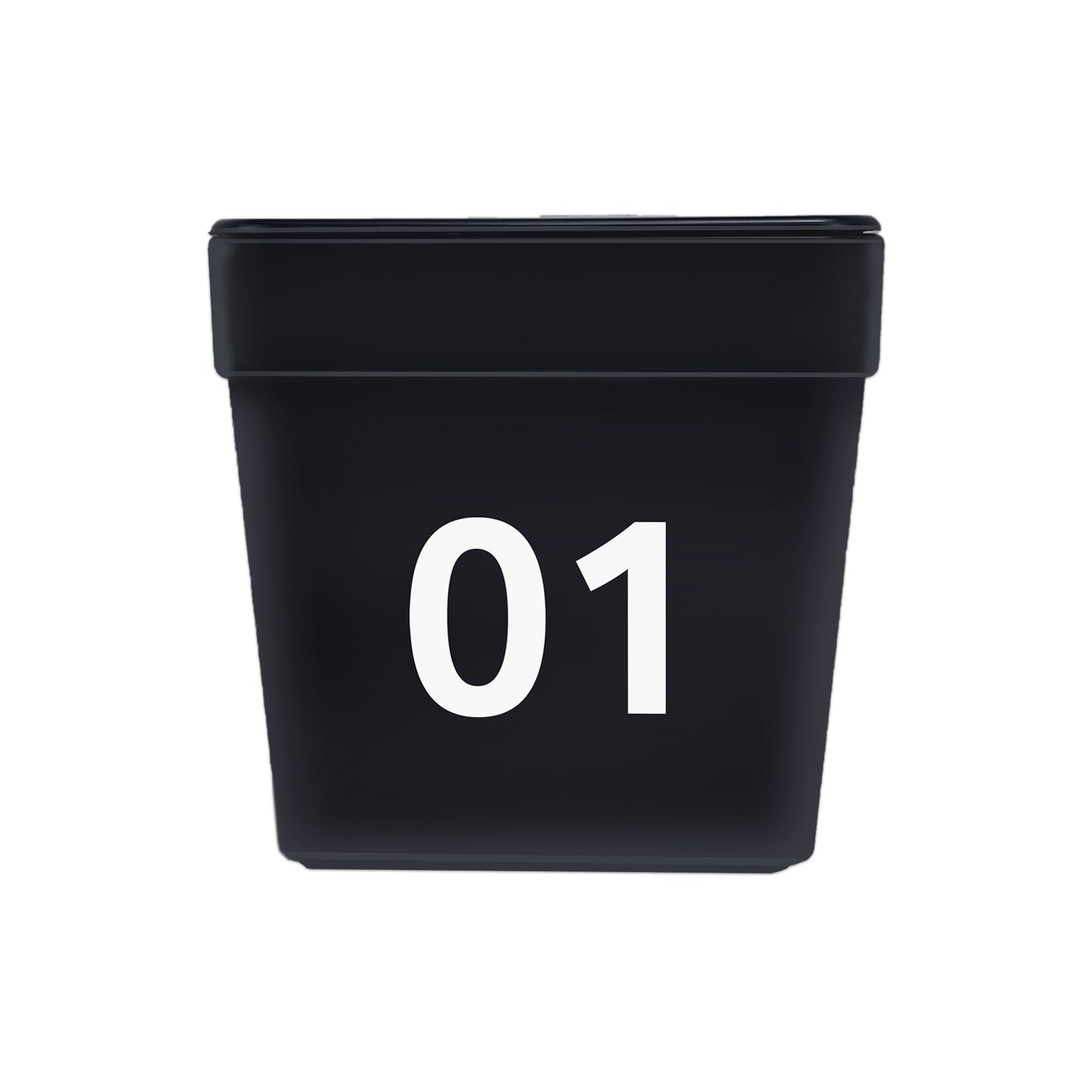 Car Top Number Hat Black 01