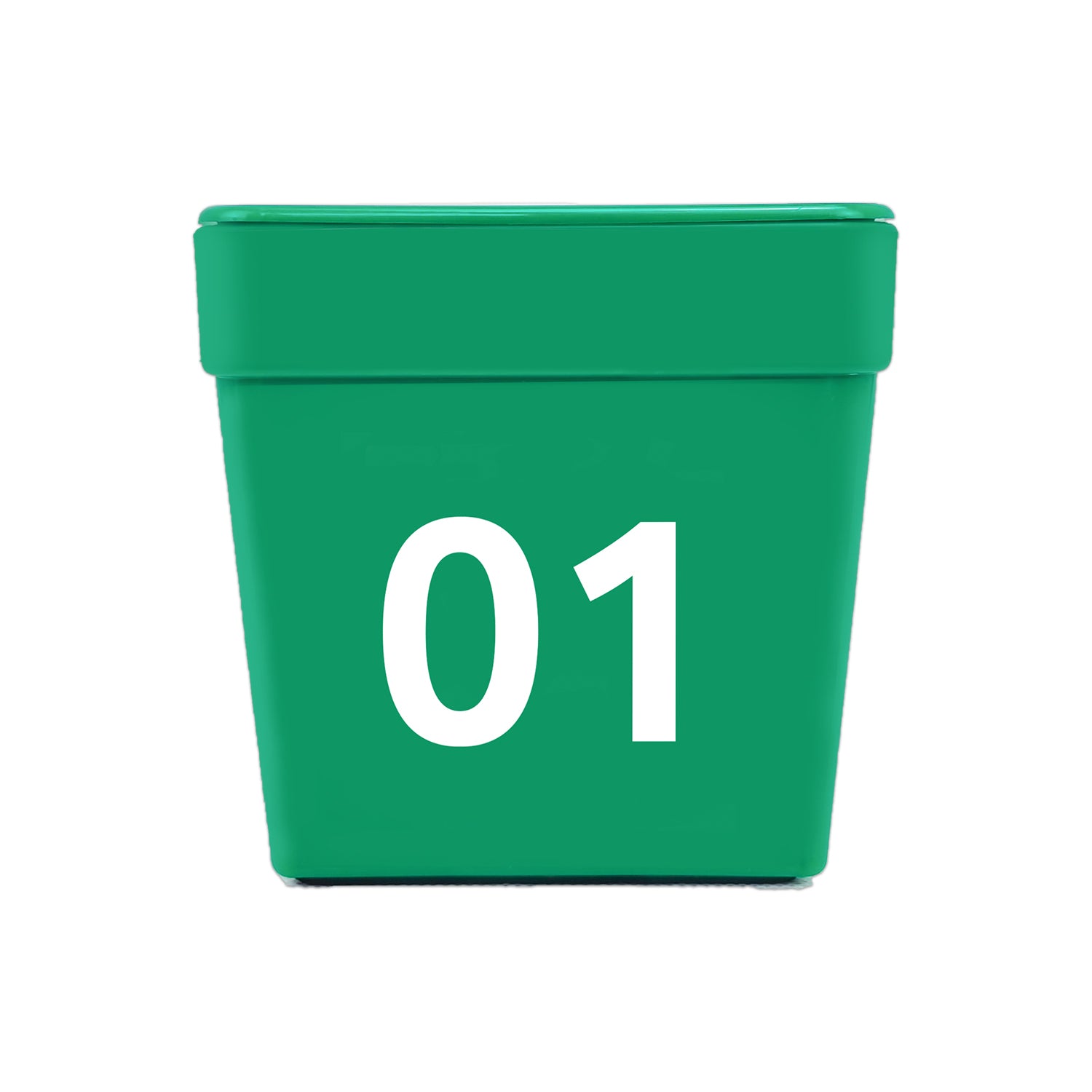 Car Top Number Hat Green 01