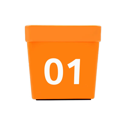 Car Top Number Hat Orange 01