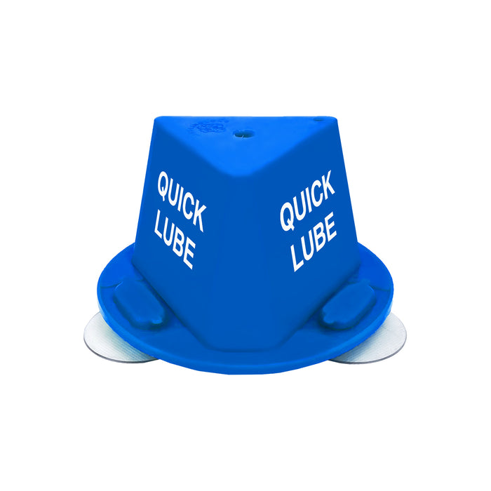 Custom Car Roof Hats Blue Quick Lube