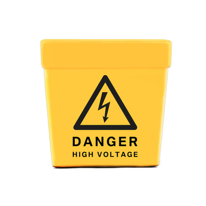 High Voltage Electricity Warning Sign