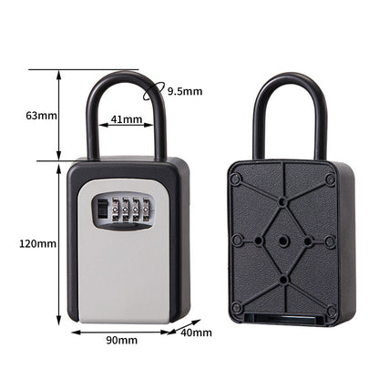 Wall Mounted House Key Safe Lock Holder Box Secure Car Key Box