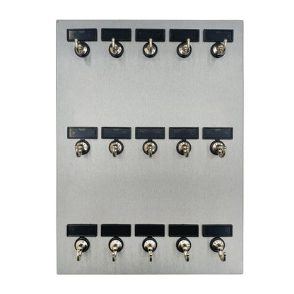 15 Hooks Key Control Board Rack For Vehicle