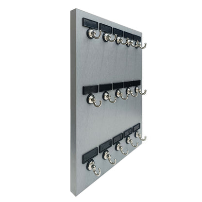 15 Hooks Key Control Board Rack For Vehicle