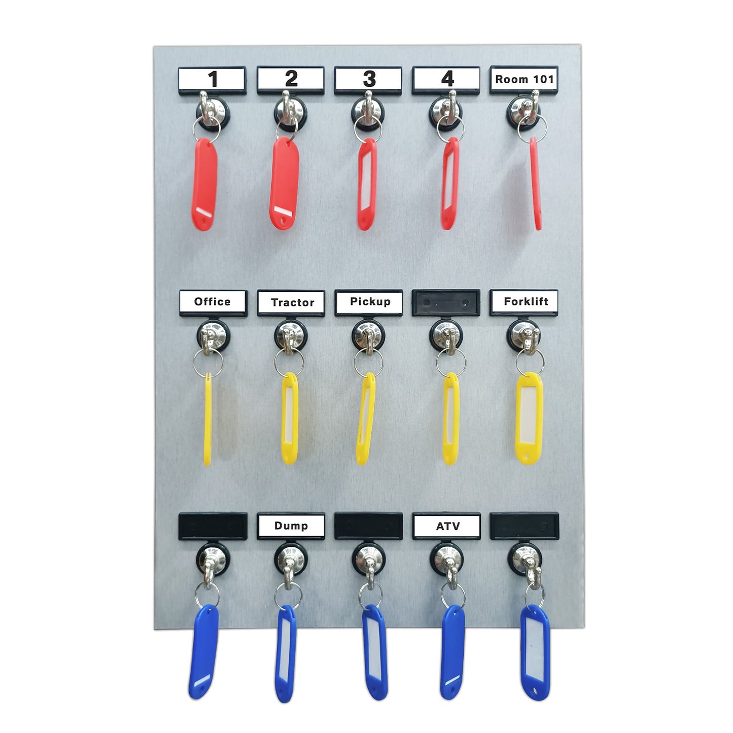 15 Hooks Key Control Board Rack For Vehicle