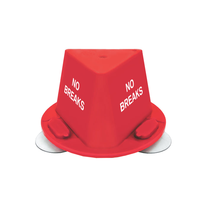 Magnetic Car Roof Topper Hats Red No Breaks