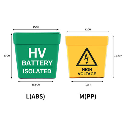 Magnetic High Voltage Warning Block