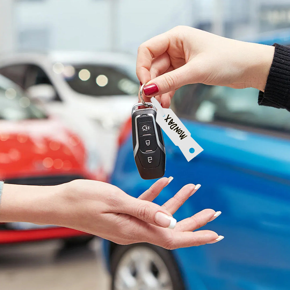 Plastic Car Key Tag For Dealership