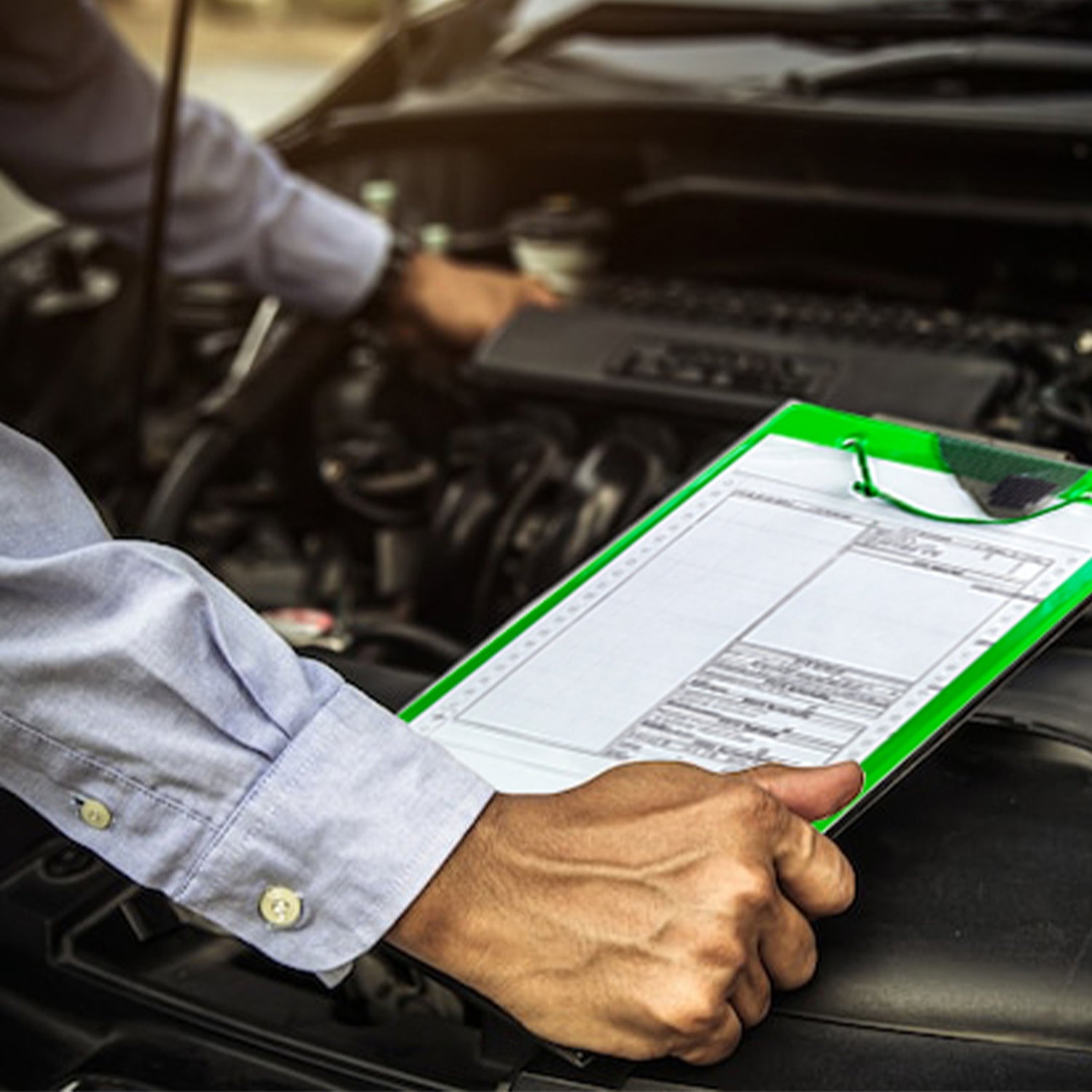 Plastic Cardboard Clipboard For Car Repair Worker