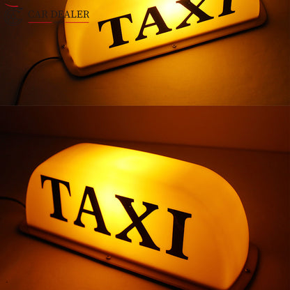 Taxi Roof Top Sign