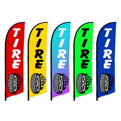 Tire Sale Feather Swooper Flag